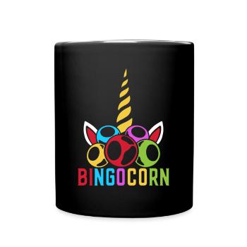 Jeu de bingo Bingocorn Bingo - Mug uni - noir - Devant