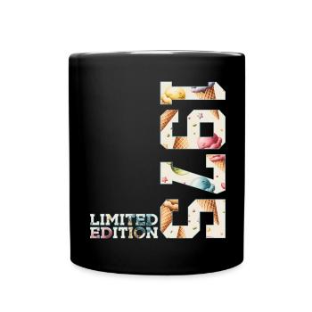 LIMITED EDITION 1975 51 JAHRE EIS 51. GEBURTSTAG - Full Colour Mug - black - Front