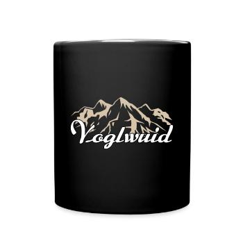 Voglwuid Bayern bayerisch boarisch bayrisch Spruch - Tasse einfarbig - Schwarz - Vorne