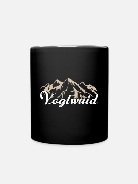 Voglwuid Bayern bayerisch boarisch bayrisch Spruch - Tasse einfarbig - Schwarz