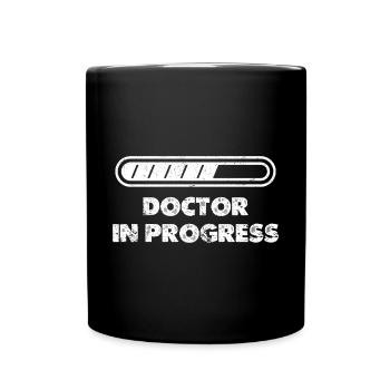Docteur en médecine du travail Santé médicale Mensonge - Mug uni - noir - Devant