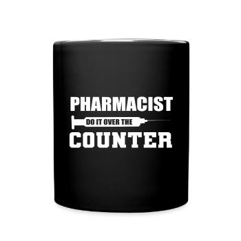 About the Counter Comedian Gift - Full Colour Mug - black - Front