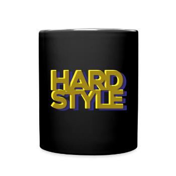 Hardstyle Glitch Gabber Frenchcore Hard Techno - Mug uni - noir - Devant