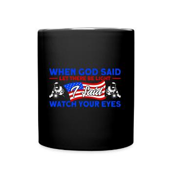 Soudeur SOUDEUR USA Cadeau patriotique - Mug uni - noir - Devant