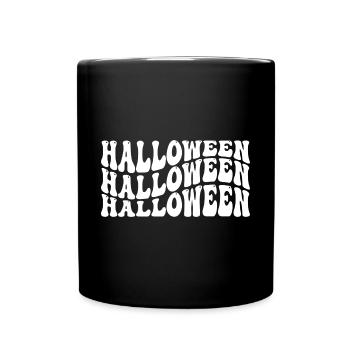 Halloween - Mug uni - noir - Devant