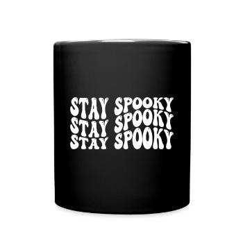 Stay Spooky - Tasse einfarbig - Schwarz - Vorne