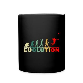 Fistball Fistball Player Evolution Vintage - Mug uni - noir - Devant