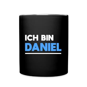 Daniel Name Spruch für stolze Daniels - Tasse einfarbig - Schwarz - Vorne