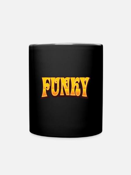 Funky Rétro - Mug uni - noir