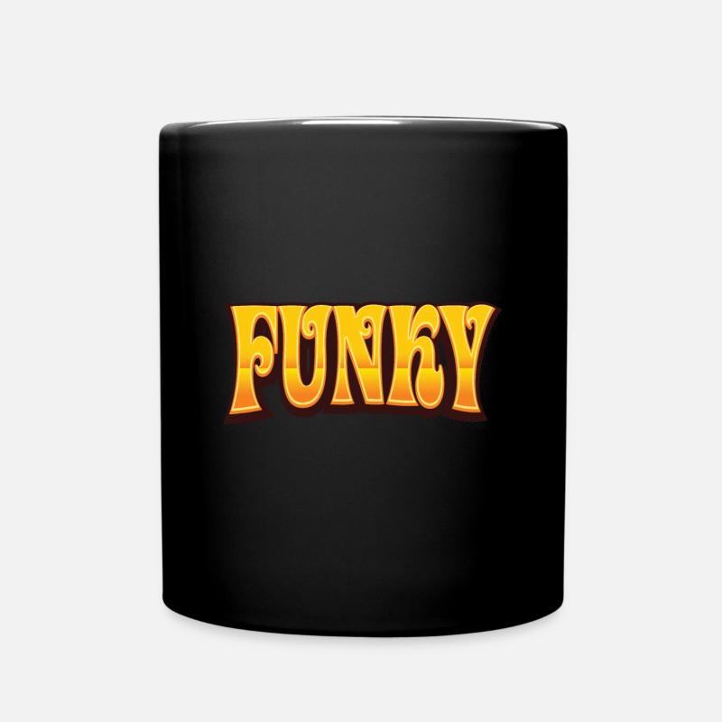 Funky Rétro - Mug uni - noir