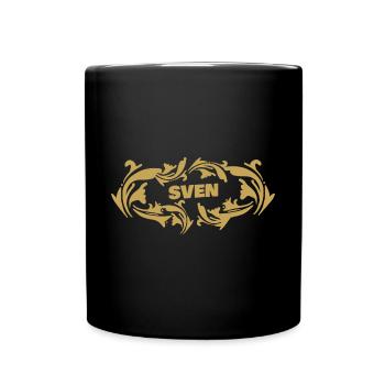 Sven - Tasse einfarbig - Schwarz - Vorne