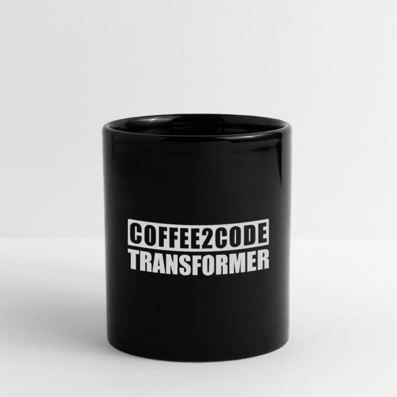 Coffee 2 Code Transformer Programmeur IT Chemise Mug uni