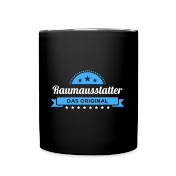 Raumausstatter Design für stolze Handwerker - Tasse einfarbig - Schwarz - Vorne