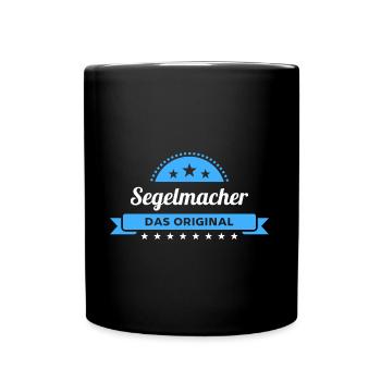 Segelmacher Design für stolze Handwerker - Tasse einfarbig - Schwarz - Vorne