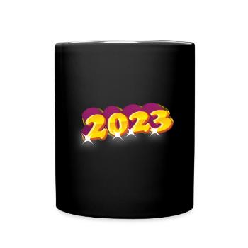 2023 New Year's Eve - Full Colour Mug - black - Front