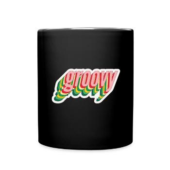 Groovy Groove Music - Mug uni - noir - Devant