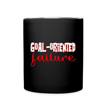 Goal Oriented Failure 4 - Tasse einfarbig - Schwarz - Vorne