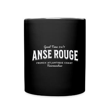 Good Time 24/7 Anse rouge Noirmoutier - Mug uni - noir - Devant