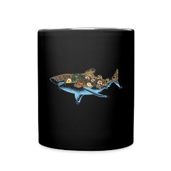 Ramen Hai - Thai Food - Tasse einfarbig - Schwarz - Vorne