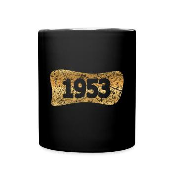 1953 - Tasse einfarbig - Schwarz - Vorne