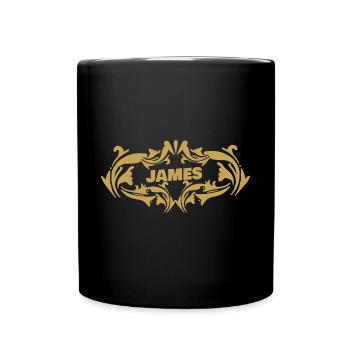 dans James - Mug uni - noir - Devant