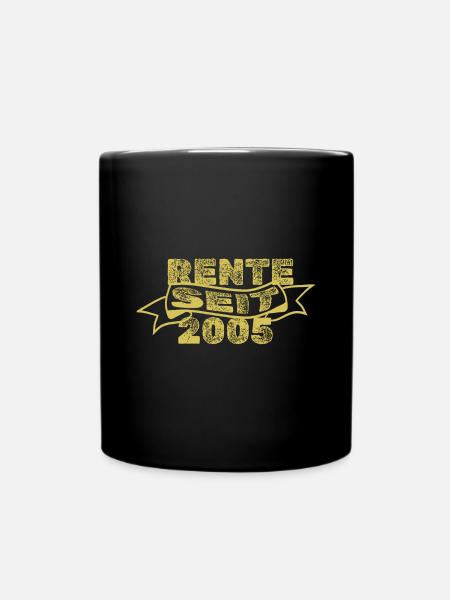 2005 - Tasse einfarbig - Schwarz
