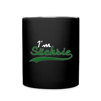 Dans Sexy Sächsie Saxe - Mug uni - noir - Devant
