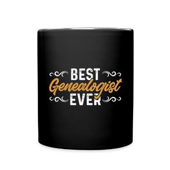 Généalogie Généalogie Généalogiste - Mug uni - noir - Devant