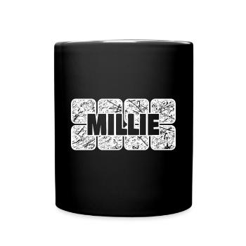First name Millie - Full Colour Mug - black - Front