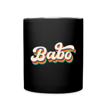 Babo / Jugendwort - Full Colour Mug - black - Front