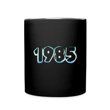 Year 1985 - Full Colour Mug - black - Front