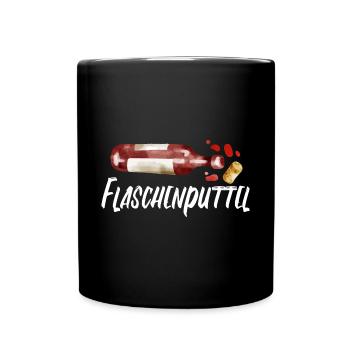Flaschenputtel - Tasse einfarbig - Schwarz - Vorne
