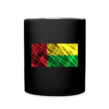 Geschenk für Bissau - Tasse einfarbig - Schwarz - Vorne