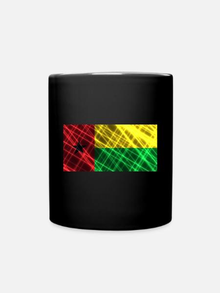 Geschenk für Bissau - Tasse einfarbig - Schwarz
