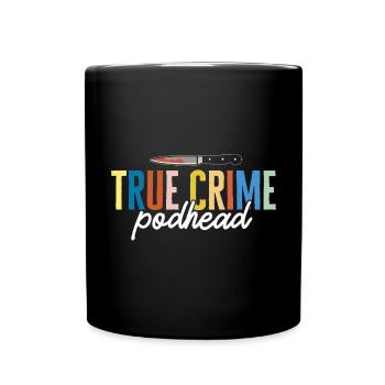 Wahre Verbrechen Podcaster True Crime Podcast - Full Colour Mug - black - Front