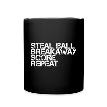 Steal Ball Breakaway Score Répéter 3 - Mug uni - noir - Devant
