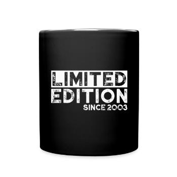 Limited edition since 2003 - Full Colour Mug - black - Front