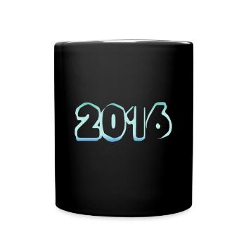 2016 - Full Colour Mug - black - Front