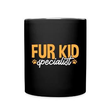 Haustierbetreuung Katze Hund Haustiersitter - Tasse einfarbig - Schwarz - Vorne
