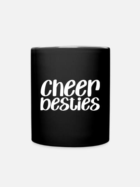 Cheer Besties - Tasse einfarbig - Schwarz