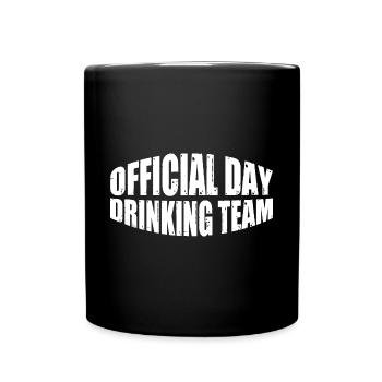 Équipe officielle de consommation d’alcool 4 - Mug uni - noir - Devant