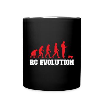 RC Car Ferngesteuertes Auto - Tasse einfarbig - Schwarz - Vorne