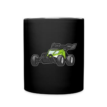 RC Car Ferngesteuertes Auto - Tasse einfarbig - Schwarz - Vorne