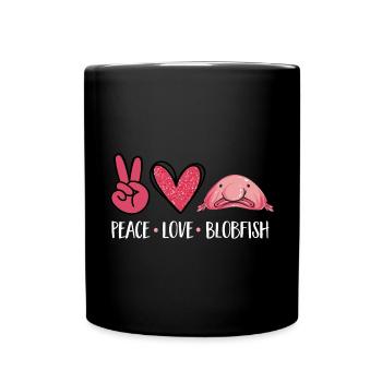 Blob fish - Full Colour Mug - black - Front