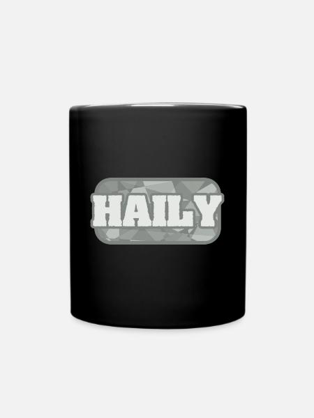 Gesundheit Haily - Tasse einfarbig - Schwarz