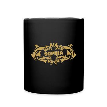 Gift idea Sophia - Full Colour Mug - black - Front