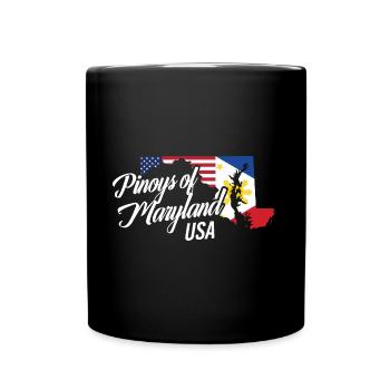 Filipinos of Maryland Design für stolze Fil-Ams - Tasse einfarbig - Schwarz - Vorne