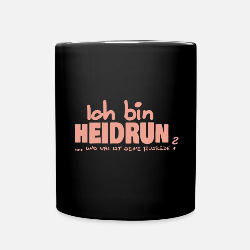 Heidrun Heidrun - Tasse einfarbig - Schwarz