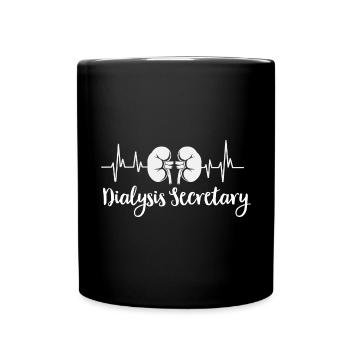 Dialysis Secretary Dialysis Specialist - Full Colour Mug - black - Front