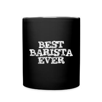 Best Barista Ever 3 - Full Colour Mug - black - Front